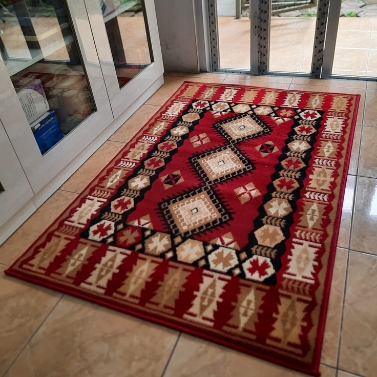 KARPET MIRZAE 100 X 150 MZ07 MAROON-1