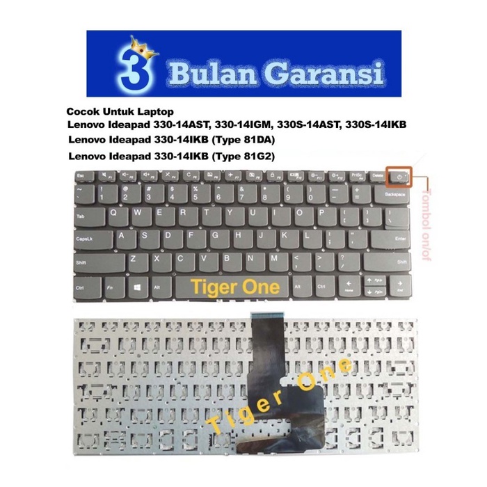 KL68 Keyboard Cocok Untuk Keyboard Lenovo Thinkpad V14-ADA Model 82C6