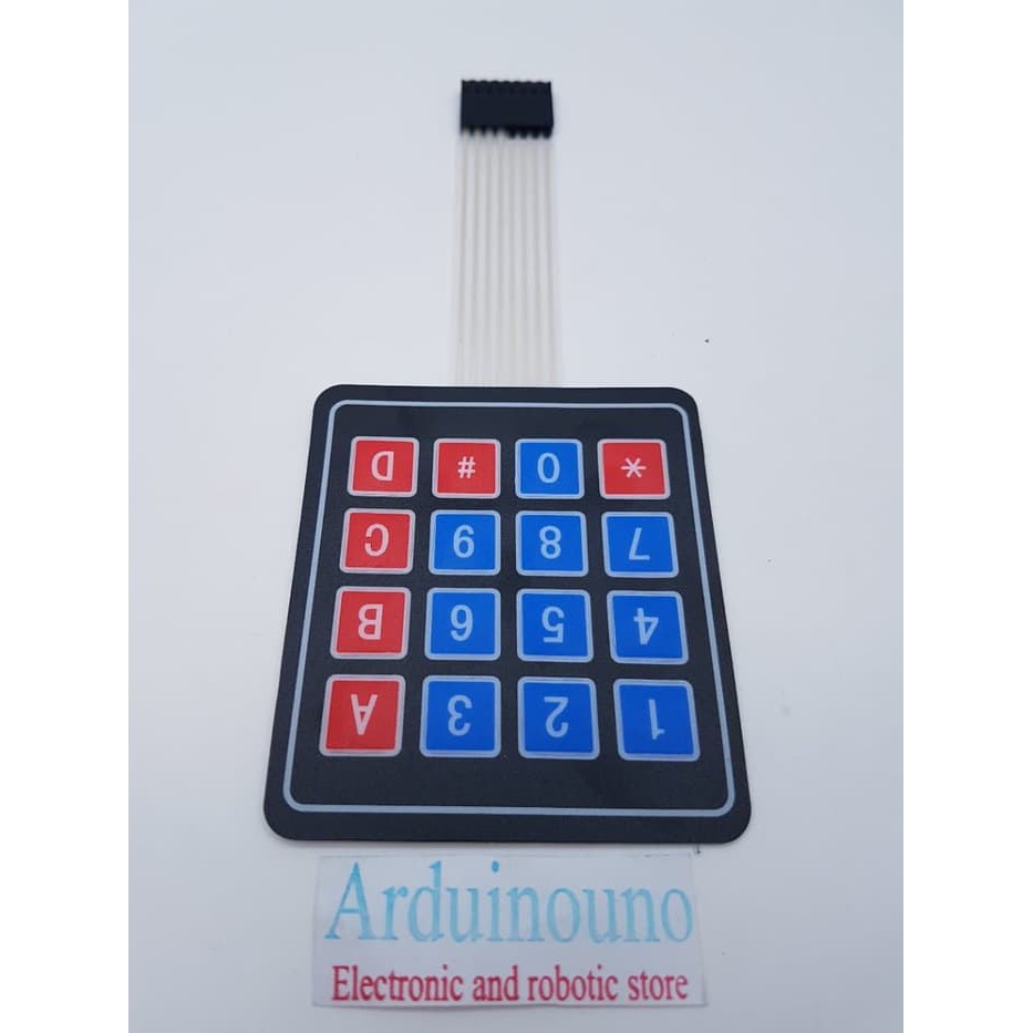 Keypad Matrix array 4x4 for arduino key pad membran 4*4 for pertamini