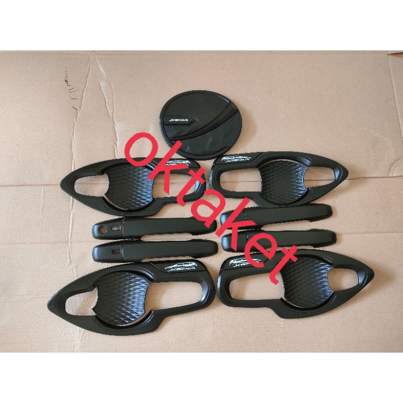 paket outer handle tank cover Avanza Xenia  2021 2022  hitam diamond exclusive