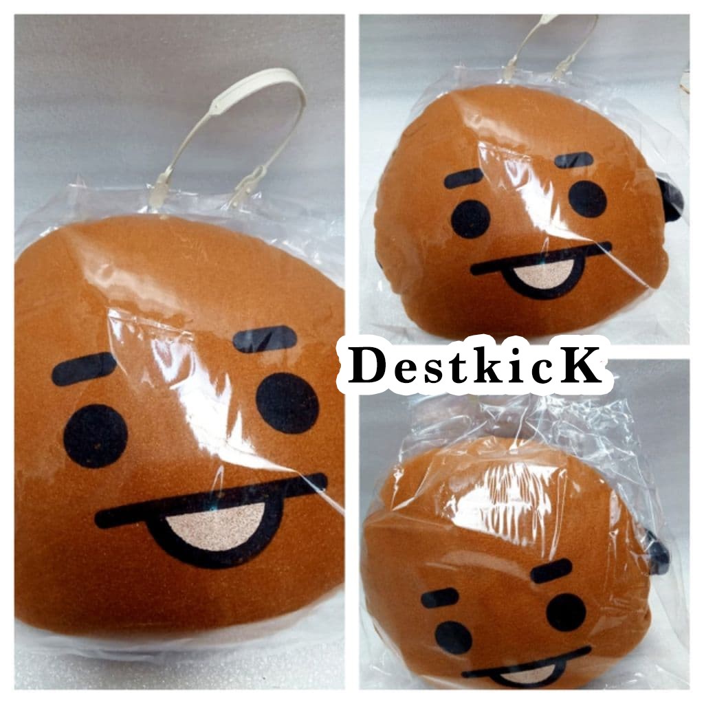 Boneka bts shooky / boneka bt21 shooky / boneka bantal karakter bts