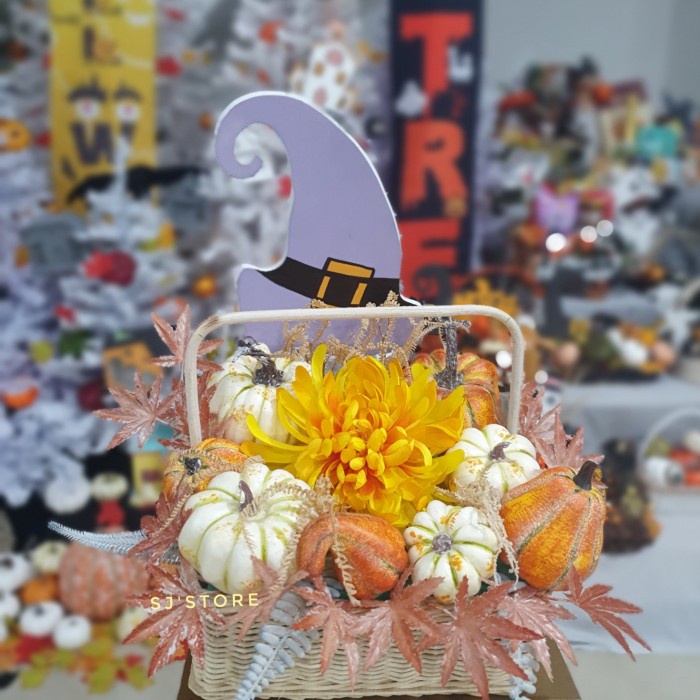 

Hampers halloween party pumpkin decoration 22