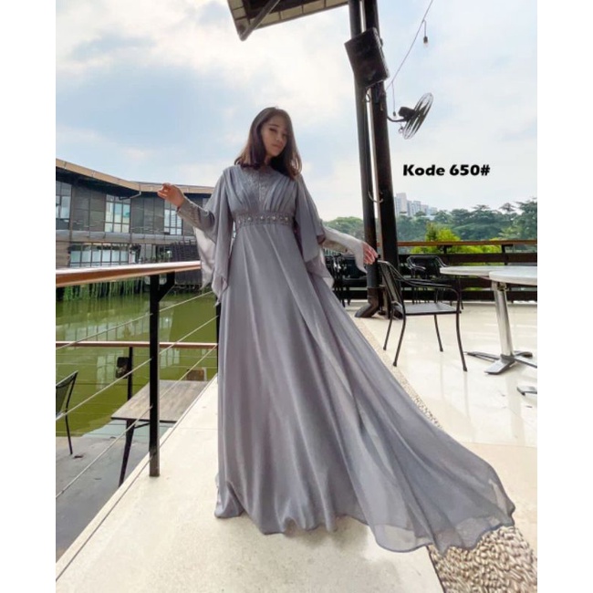 [VM] - maxi dress fashion / gamis ceruty fashion wanita/Gamis Wanita Jessica Collection 650#