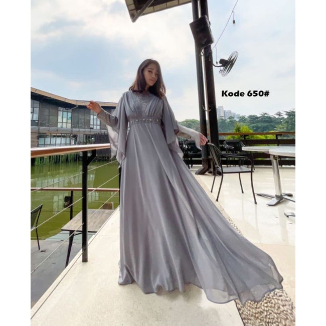 maxi dress fashion / gamis ceruty fashion wanita/Gamis Wanita Jessica Collection 639#