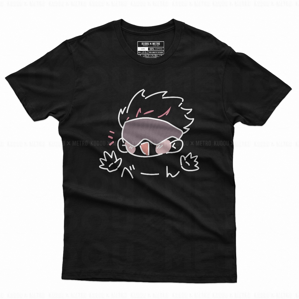 Tshirt Gojo Face Chibi Anime Manga Jujutsu Kaisen Premium Unisex