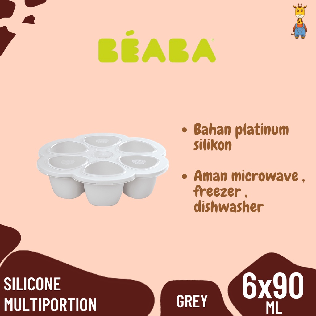 Beaba Sil Multiportion 90ml - Wadah makanan