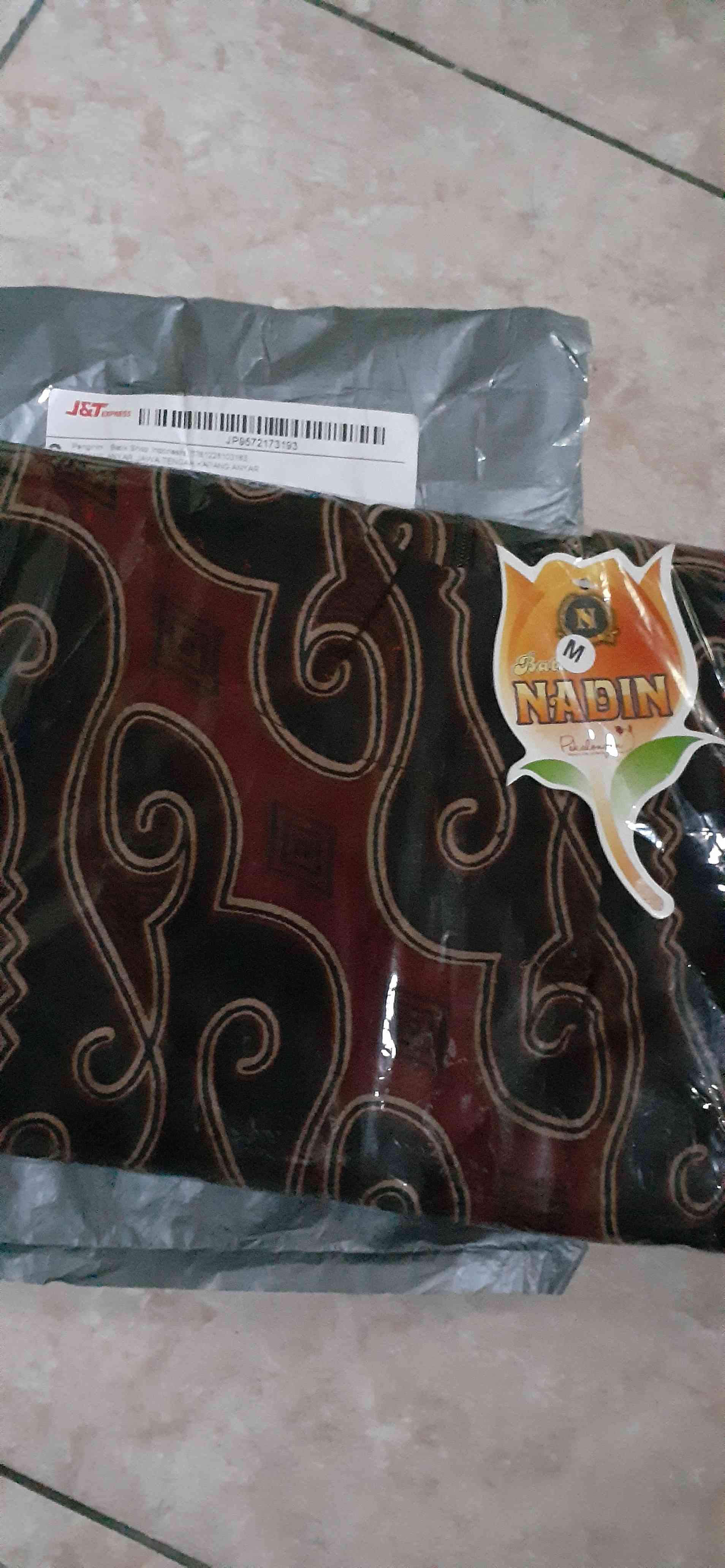 Tunic Garis Respati Batik Baju Kantoran Kondangan Kerja Seragaman Tunik Casual Ziggy Tali Sogan