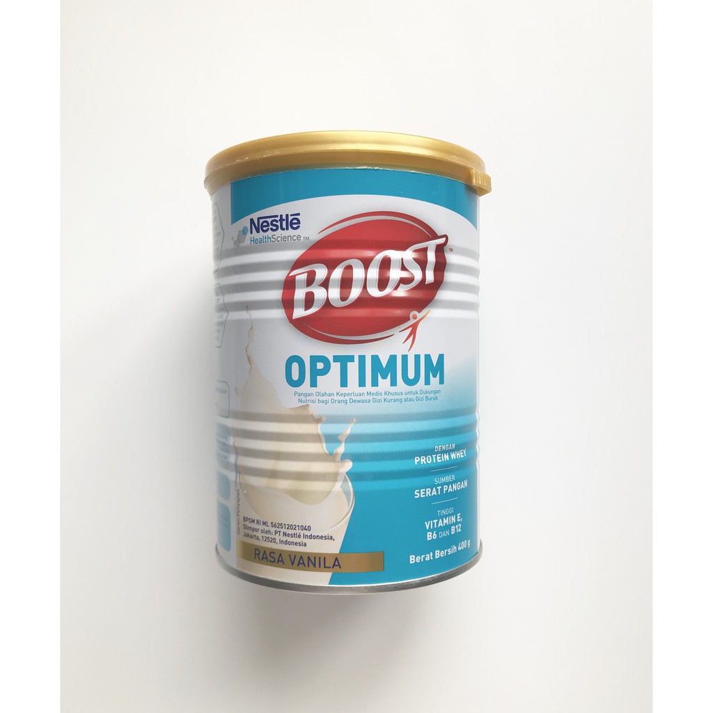Nestle Boost Optimum 400g (VANILA) / Susu Nestle Nutren 400 gr