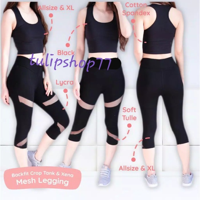 Setelan Olahraga Lari Senam Wanita Baju Baju Fitness E6N8 Senam Seragam Premium Jumbo Yoga Aerobik D