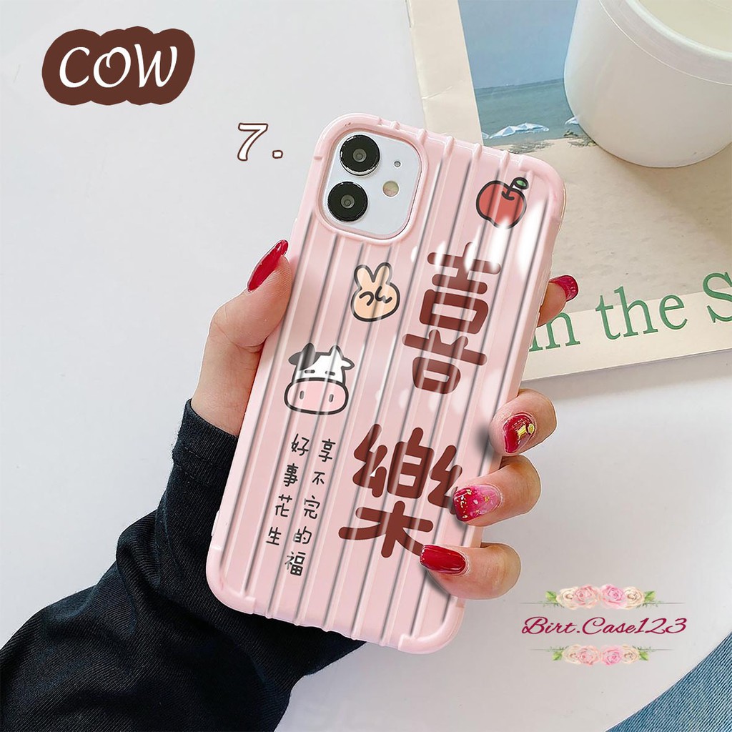 Softcase COW Iphone 5 6 6g 6g+ 7 7g 7g+ 8 8+ Xr X Xs Xs Max Se 2020 11 Pro Pro Max 5.8 6.1 BC2622