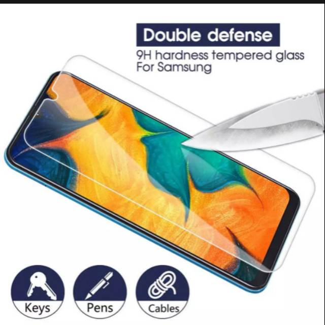 Tempered glass samsung A20 A30 A50 M30 M30S A22 4g A31 M21 M31 A30S A50S Anti gores bening