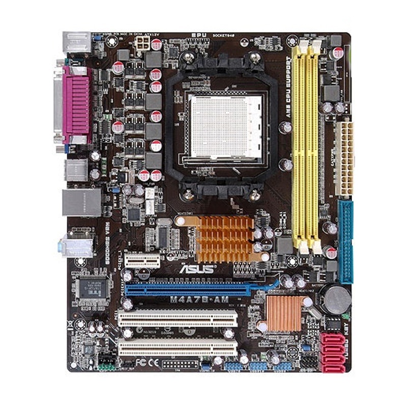 PREORDER ASUS M4A78-AM Socket AM2 AMD 780G Desktop PC Motherboard DDR2 8GB VGA USB2.0 AMD Phenom qua