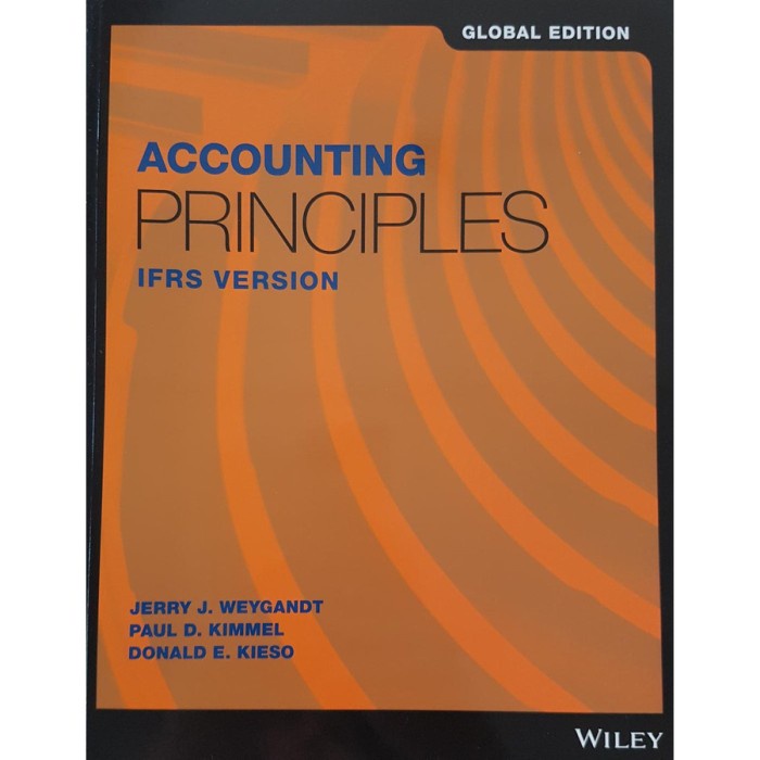 ORIGINAL Accounting Principles IFRS - Global Edition - Weygandt