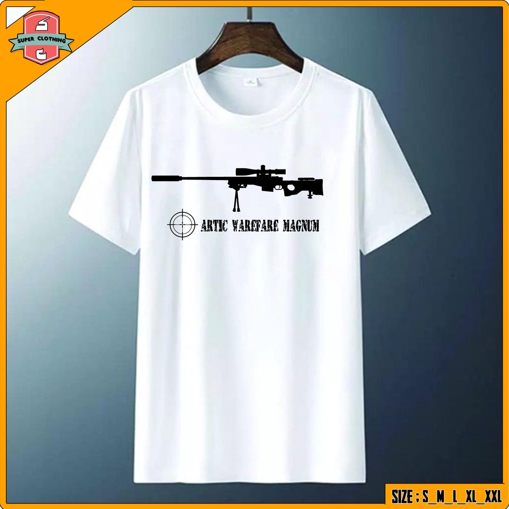 KAOS PUBG - KAOS PUBG AWM - KAOS PUBGM AWM - BAJU PUBG AWM - T-SHIRT PUBG AWM - KAOS BAJU AWM