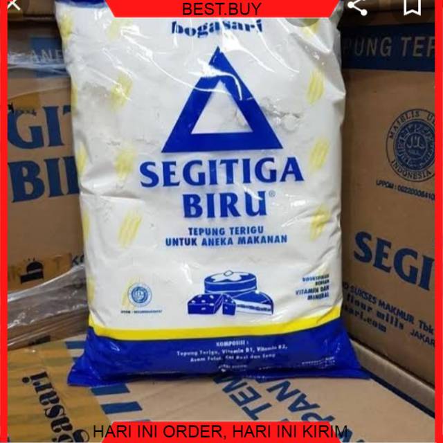 

Tepung segitiga biru ekonomis 1kg