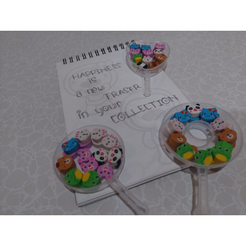 

Penghapus anak kemasan lolipop isi 20pcs