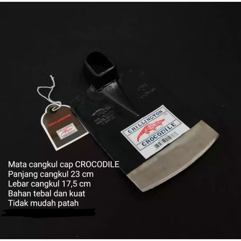 Cangkul Baja Crocodile Super