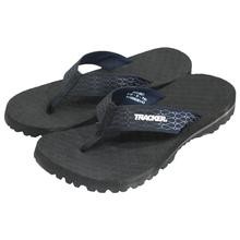 Sandal Jepit Pria Tracker Milestreet Biru Navy Motif Garis Model Baru Outdoor Gunung Original Amigo