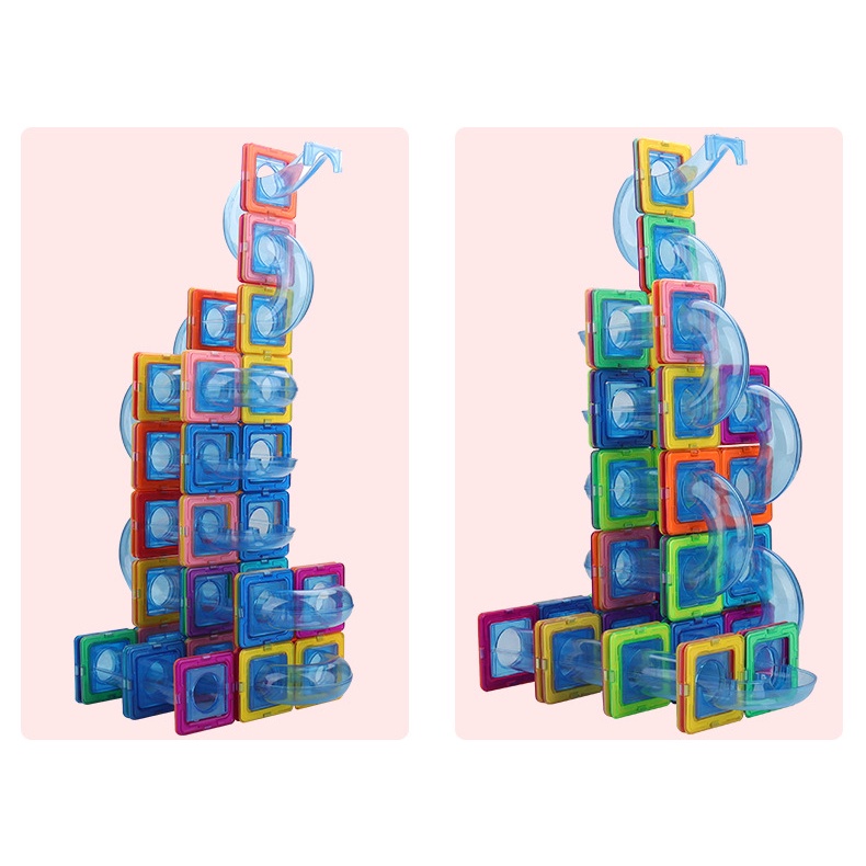 TweedyToys - Magnetic Building Rail Overpass / Mainan Edukasi Anak