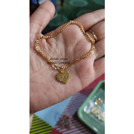gelang nama gelang custom nama gelang ukir nama