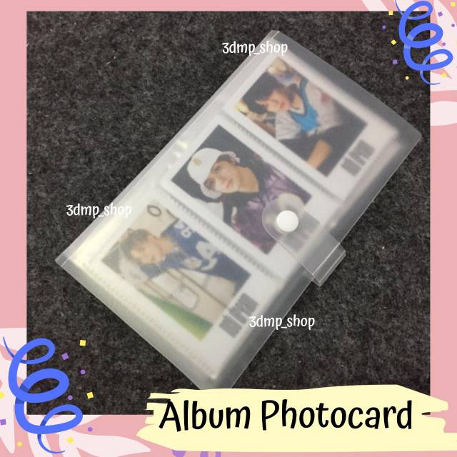 [240 slot] Album Tempat Photocard Lomocard Polaroid