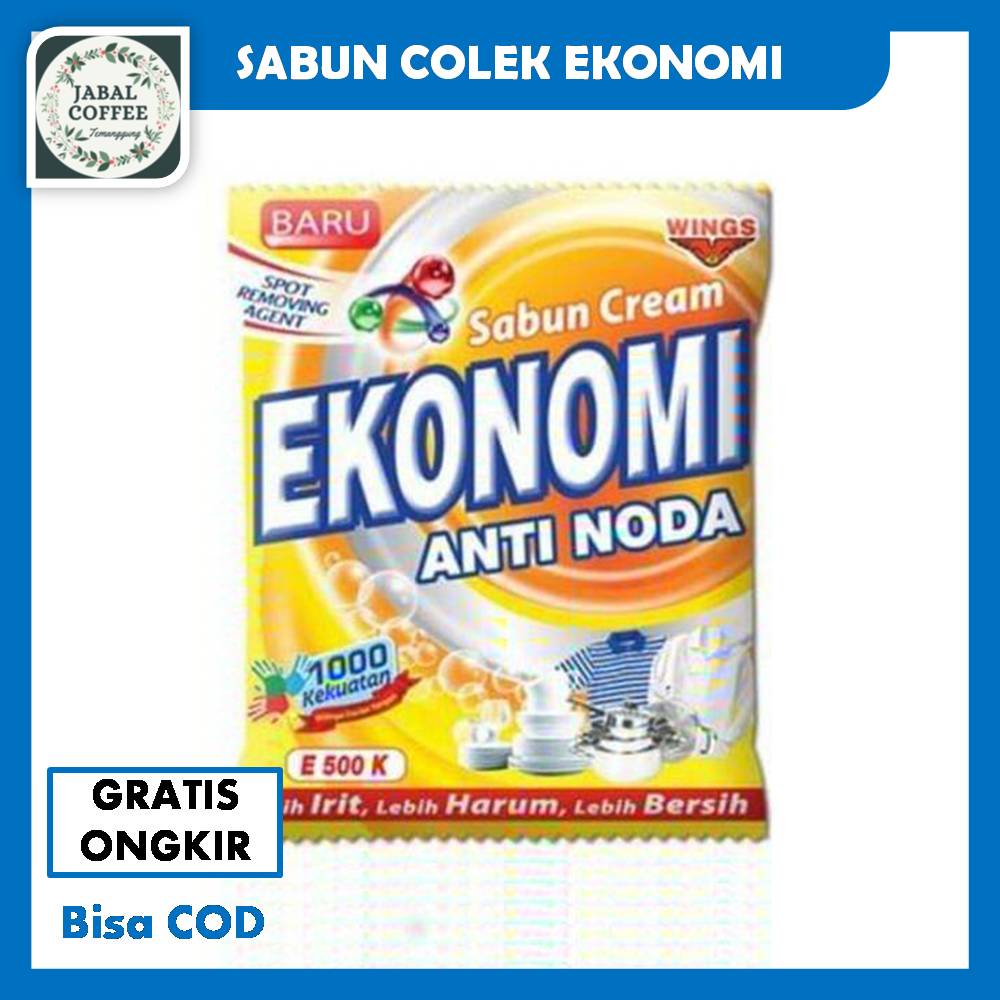 Sabun Colek Ekonomi / Sabun Cream Ekonomi Anti Noda E200K E350K E500K / Sabun Colek Wings BiruJ32