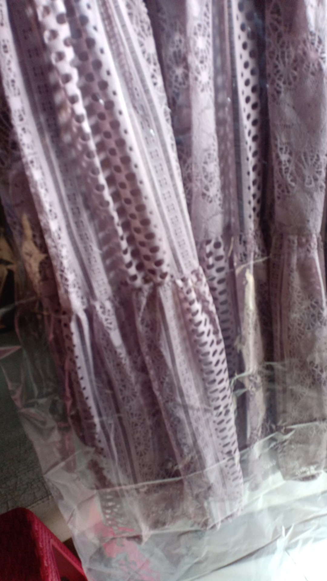 Plastik Laundry Gantung Uk.60x185 - Cover Packing Pembungkus Gaun Dress Gamis Panjang