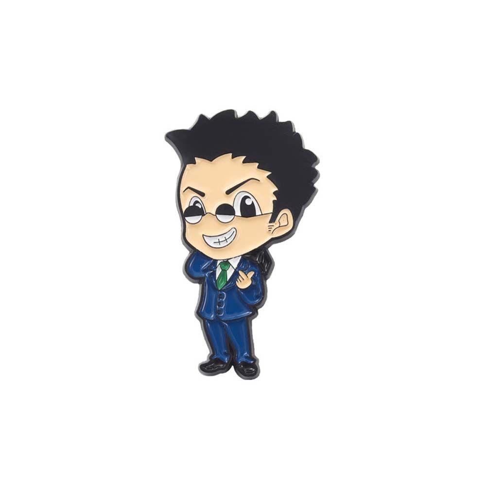 [Elegan] Anime HUNTERxHUNTER Karakter Klasik Lucu Mantel Perhiasan Aksesoris GON Kurapika Lencana Pin Killua Enamel Pin