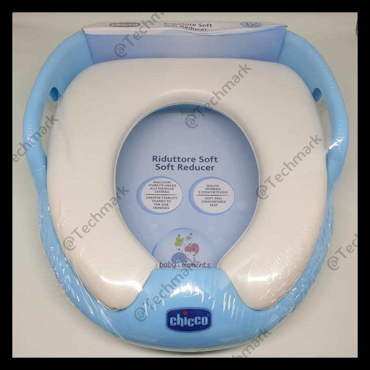 Bk004 Alas Duduk Kloset Anak Potty Training Chicco Original Potty Seat - Biru