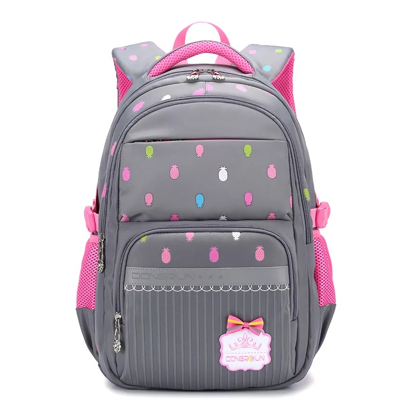 Tas Ransel Sekolah Anak Perempuan Laki2 TK,SD,SMP Kekinian Tas Sekolah Anak Motif Nanas Tas Backpack