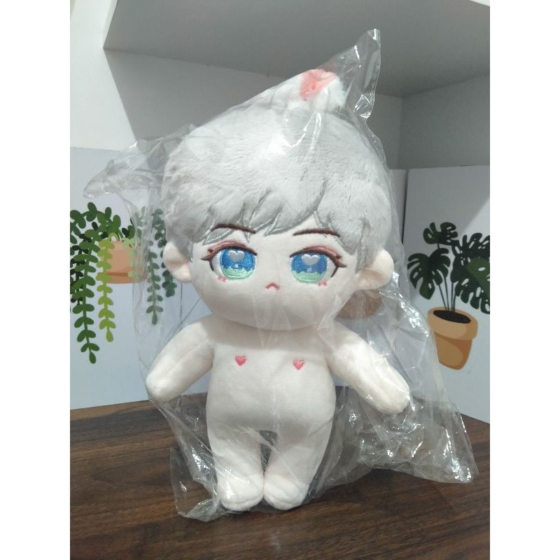 Ready stock doll nct 20cm natoo gray rabbit jaemin doll / doll kpop