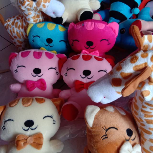 Boneka Kucing Sweet I Cat sweet lucu
