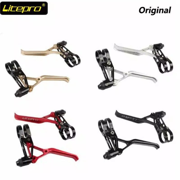 handle rem alloy litepro sepeda lipat mtb
