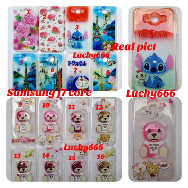 Soft case moschino samsung j7 core silikon karakter samsung galaxy j7 core j7core