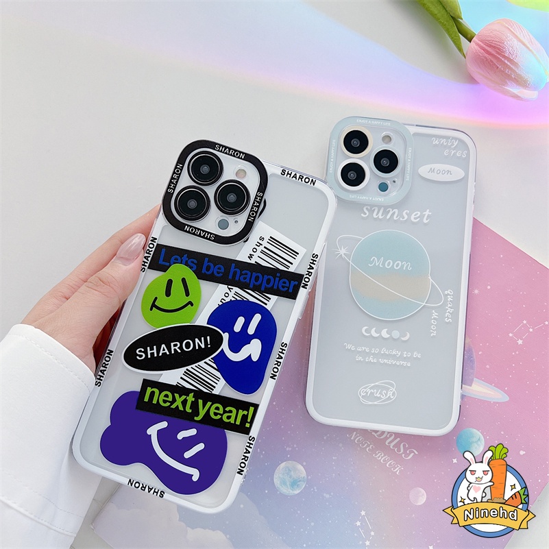 Casing Samsung Galaxy A03s A12 A13 A32 A22 A23 A33 A73 A53 A21s A02s A02 A72 A52 A52s A20 A30 A50 A50s A30s A71 A51 A31 A11 M11 M02s M02 M12 M22 M32 M33 M53 S20 S21 FE S22 Plus Ultra Fashion Clear Phone Case Shockproof Protection Camera Protective Cover