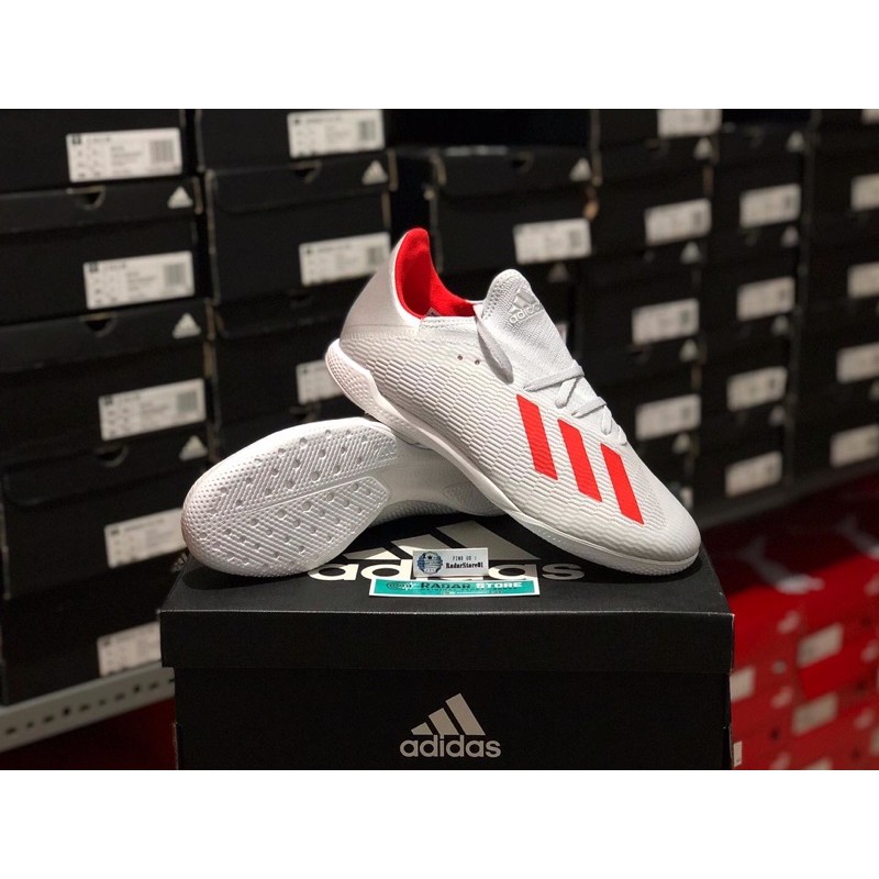 Sepatu Futsal Adidas X tango 19.3 IN Silver red F35370 Original BNIB