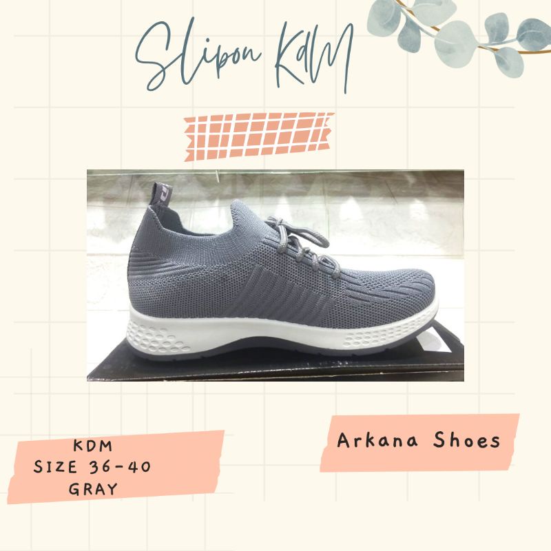 KDM SHOES GREY