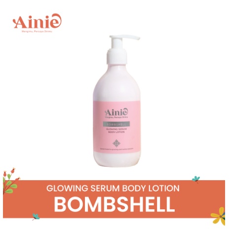 Ainie Glowing Body Serum Hand Body Lotion 300ml