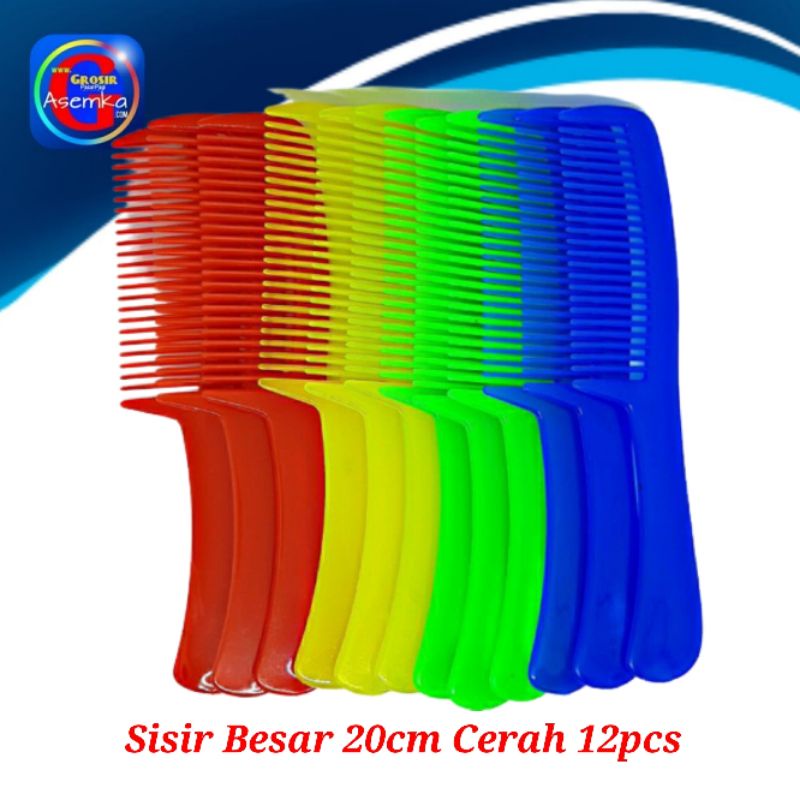 GPA Sisir Rambut Warna Cerah Produk Fuji Grosir (12pcs)