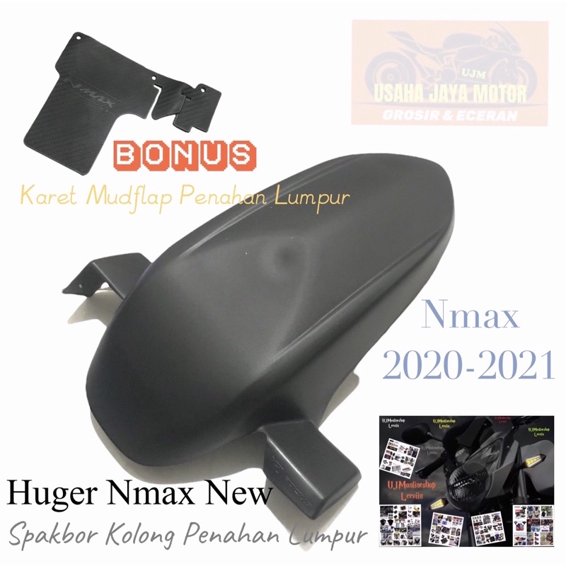 Huger Nmax New Spakbor Kolong Penahan Lumpur Nmax 2020-2021 Bahan Plastik Abs