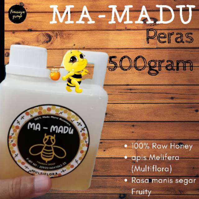 

100% Raw Honey Ma-Madu 500gram