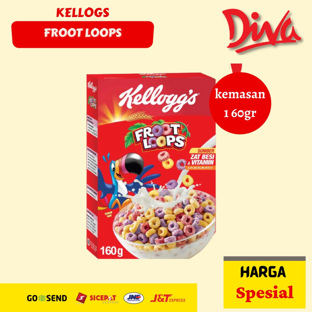 

[160gr] Kellogs Froot Loops