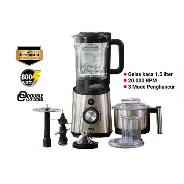 MITO BLENDER &amp; FOOD PROCESSOR BL 100