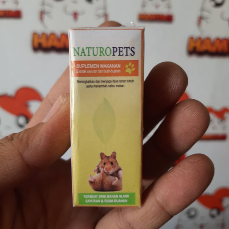 NATUROPETS VITAMIN EXTRAK SAYUR &amp; BUAH HAMSTER/GERBIL/KELINCI/MARMUT