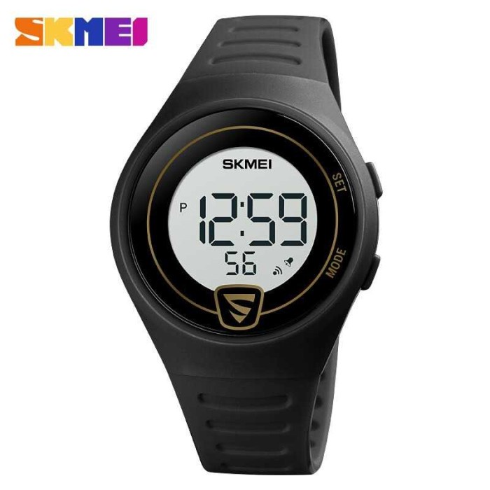 Jam Tangan Digital Pria Sport - 1798 - Hitam Putih