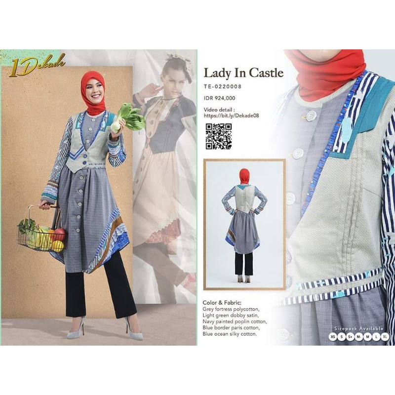 Tuneeca T-0220008 Edisi 1 Dekade Diskon Sale Promo Tunik Shortdress