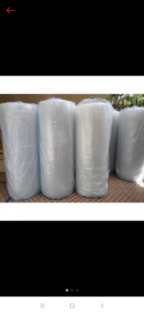 BUBBLE WRAP BUBBLEWRAP 125 X 50 M JUMBO HITAM &amp; PUTIH