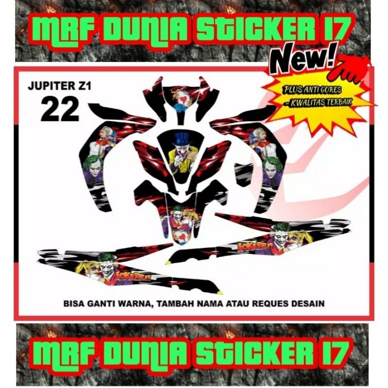 Sticker decal Jupiter Z1 Full Body Striping Jupiter Z1 Sticker Jupiter Z1 Sticker Jupiter Z1 22