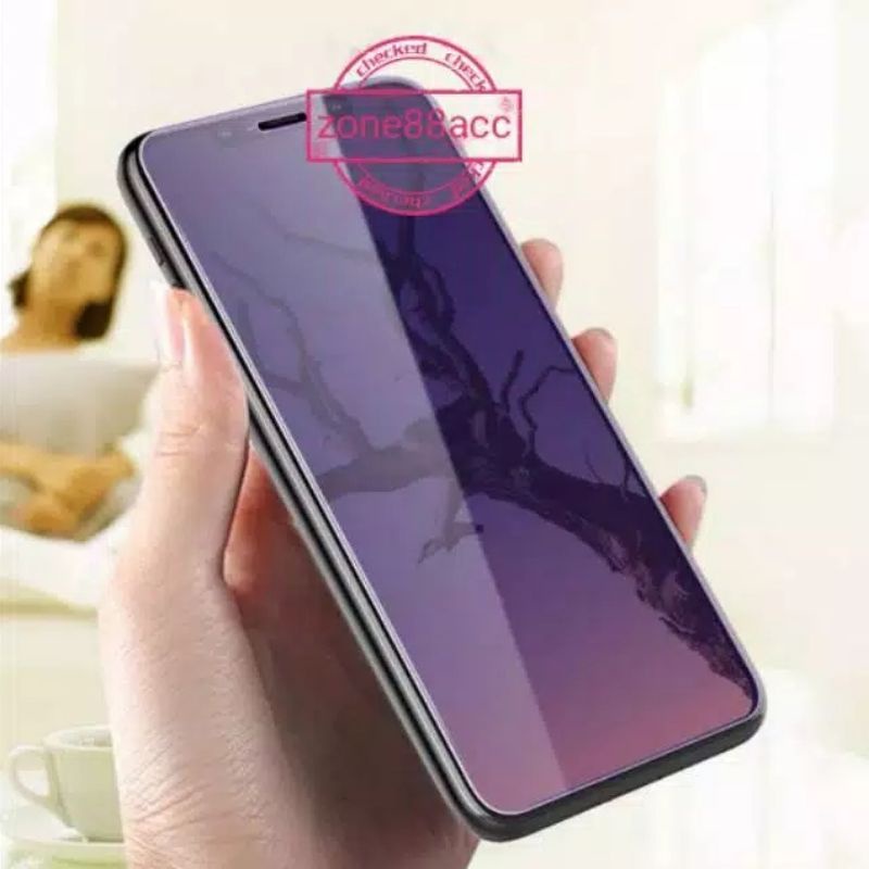 Antigores Redmi Note 10S 10 10Pro 10ProMax Pro Max S Tempered Glass Blue Screen Guard protector TG