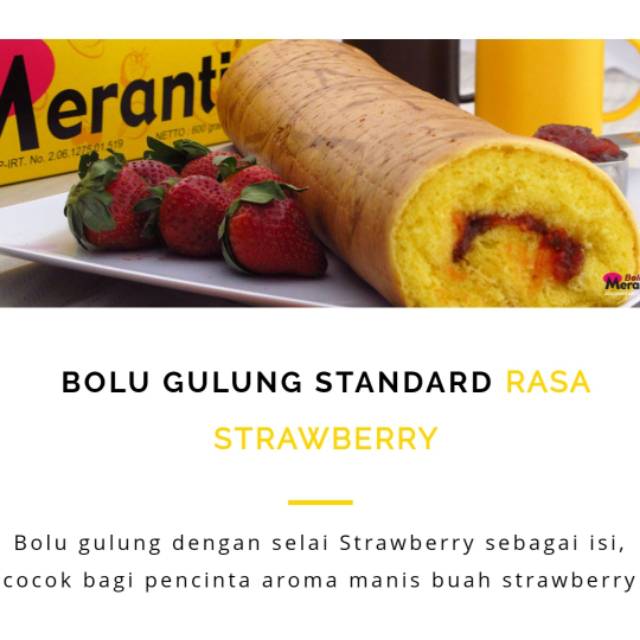 

Bolu Meranti Rasa Strawbery - Bolu Medan